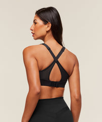 Alpha High Support Sports Bra - Black