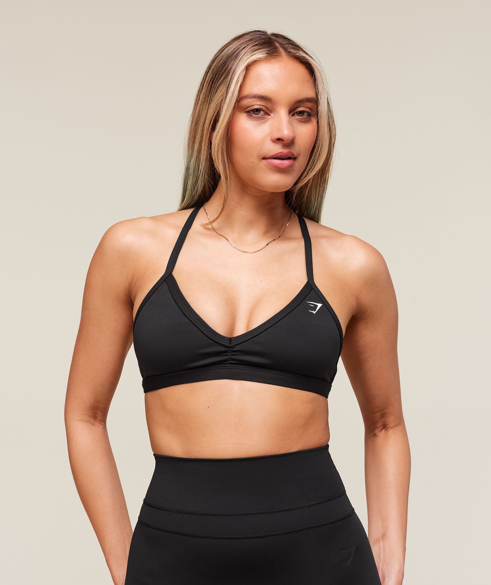 Minimal Sports Bra - Black