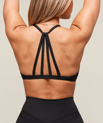 Minimal Sports Bra - Black