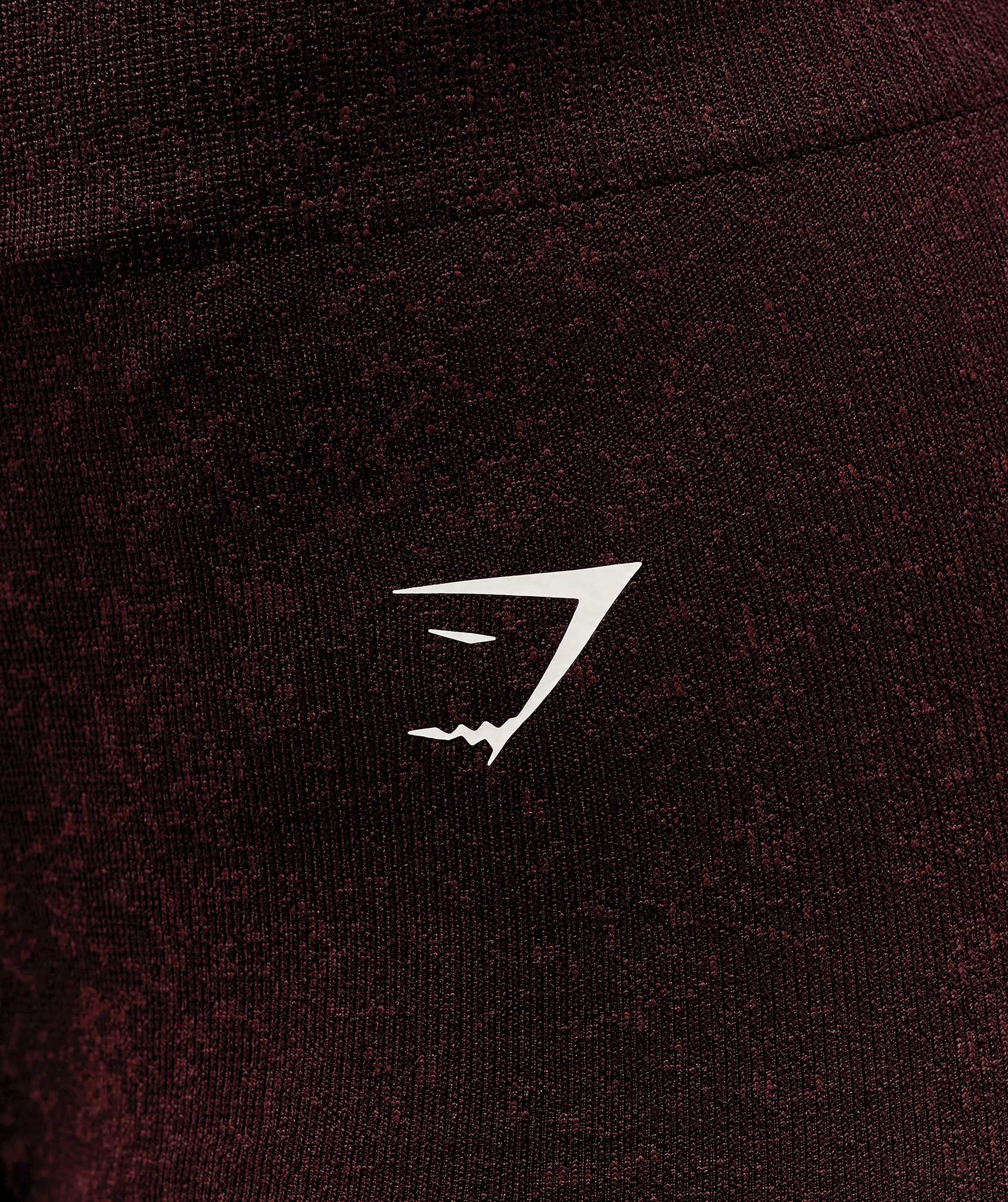 Adapt Fleck x Whitney Seamless Shorts - Cherry Purple/Rich Maroon