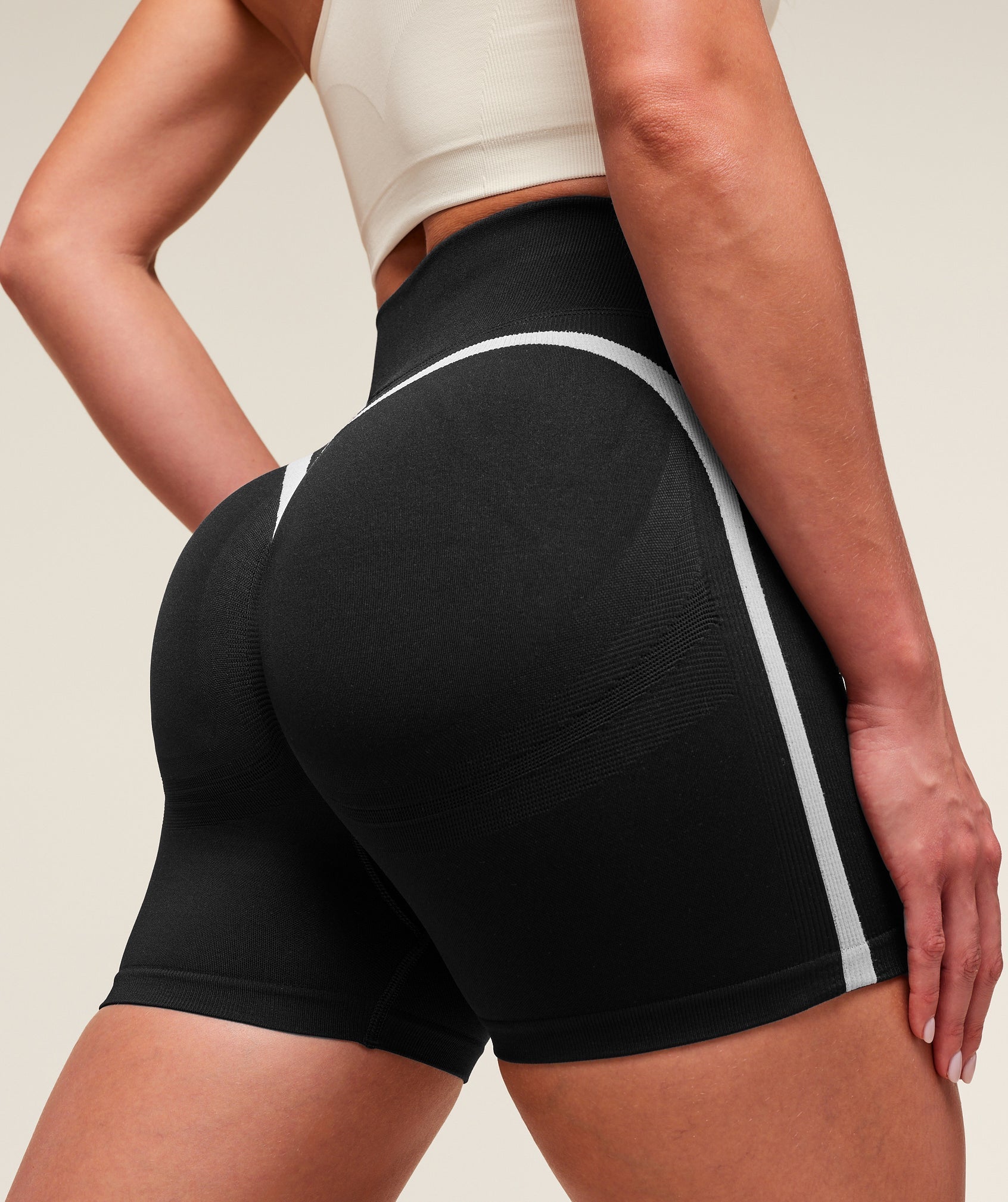 Lift Varsity Seamless Shorts - Black