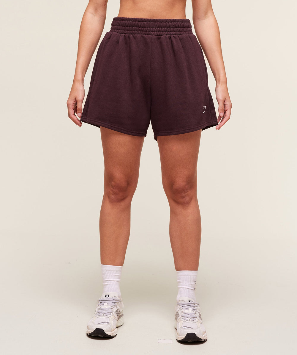 Training Fleece Shorts - Cherry Purple