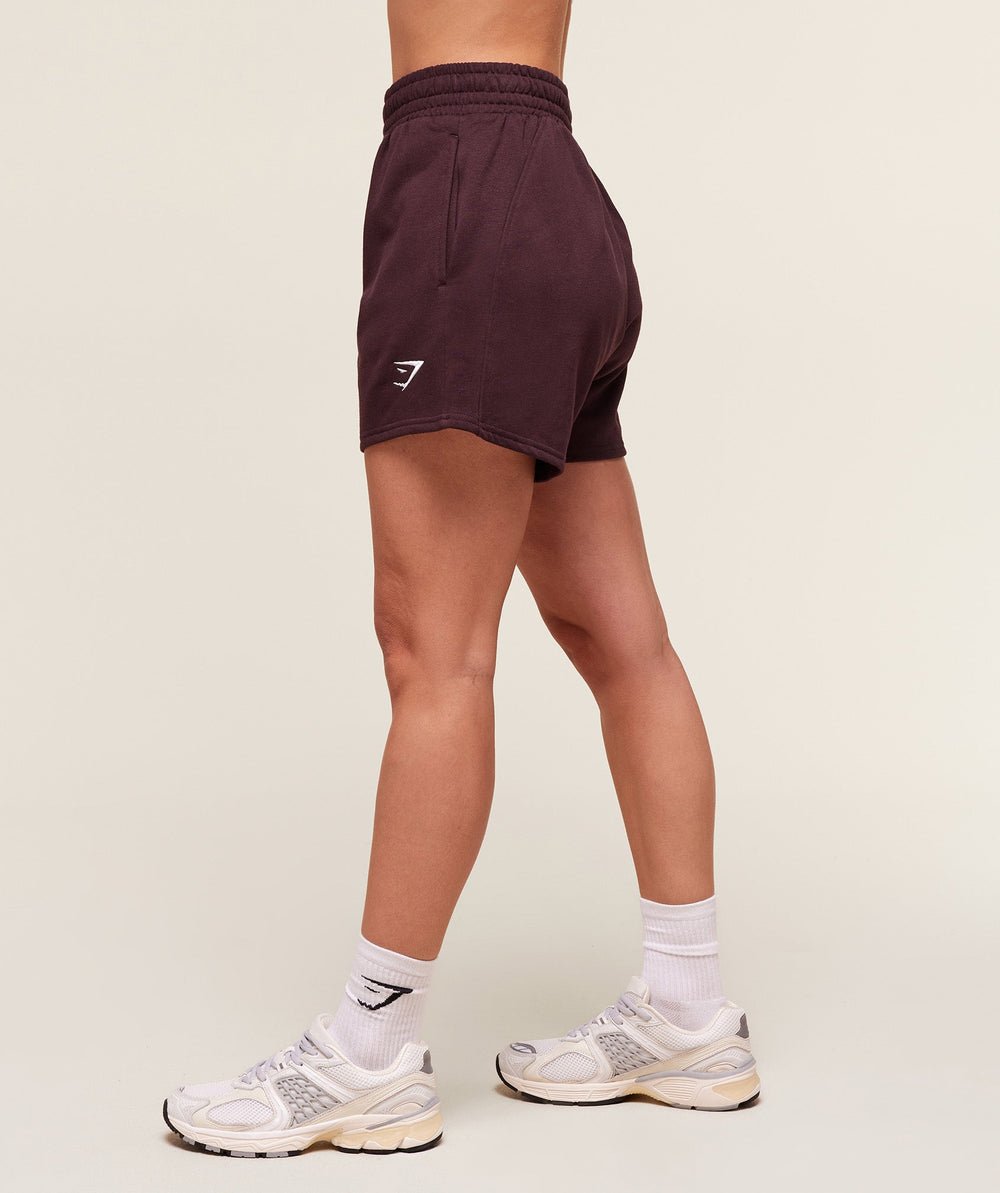Training Fleece Shorts - Cherry Purple