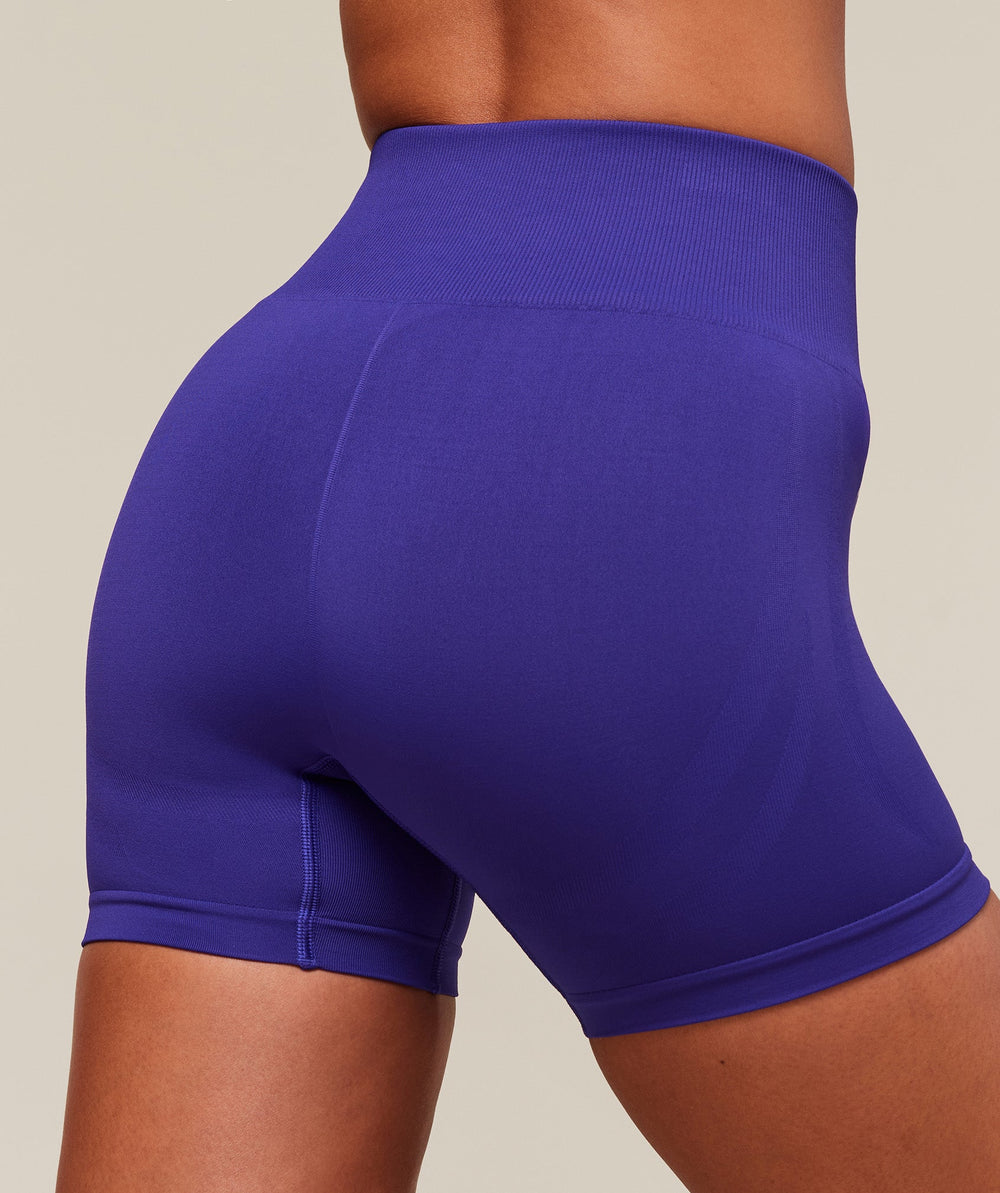 Everyday Seamless Graphic Shorts - Cobalt Purple