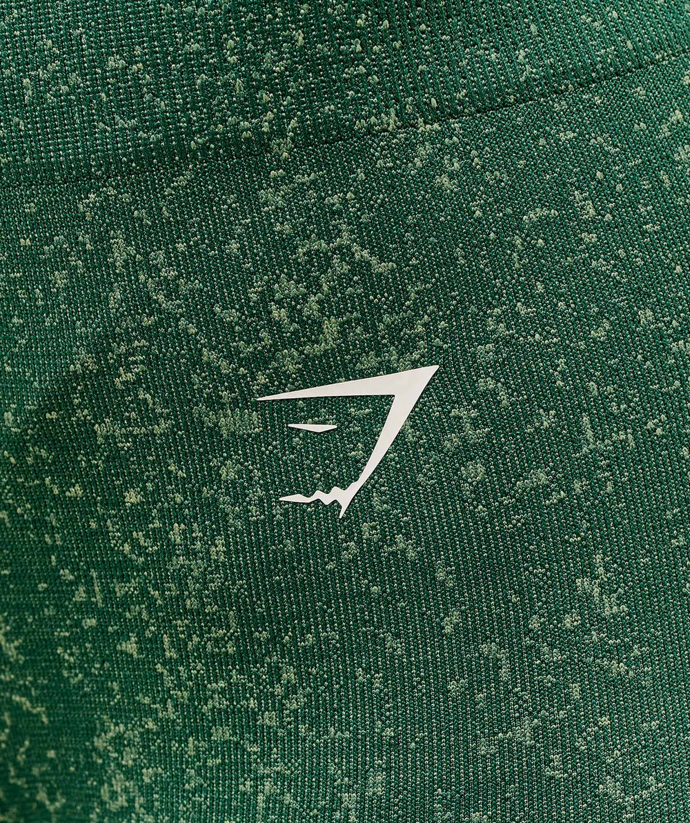 Adapt Fleck x Whitney Seamless Shorts - Lift Green/Clay Green