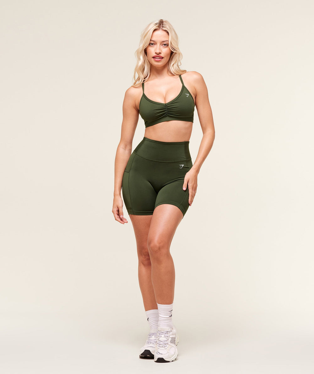 Pocket Shorts - Winter Olive