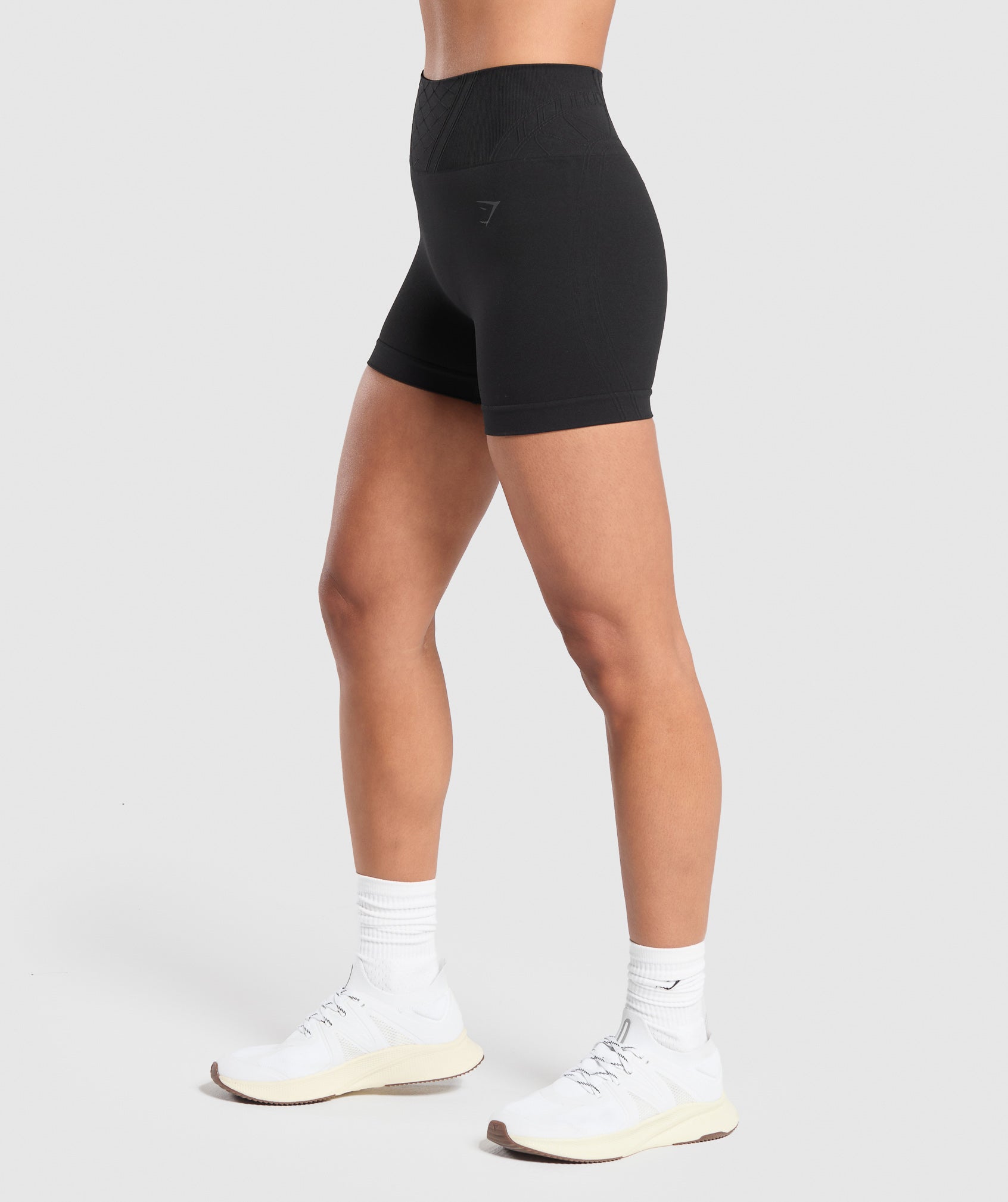 Corset Seamless Shorts - Black