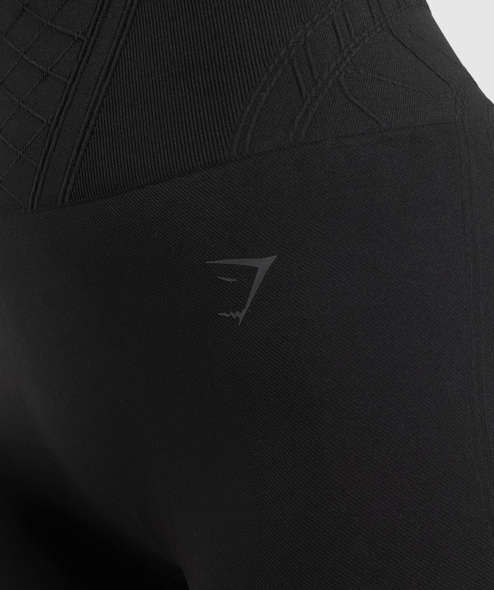 Corset Seamless Shorts - Black