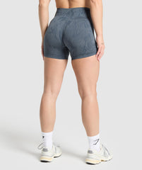 Adapt Camo Seamless Shorts - Titanium Blue/Denim Grey