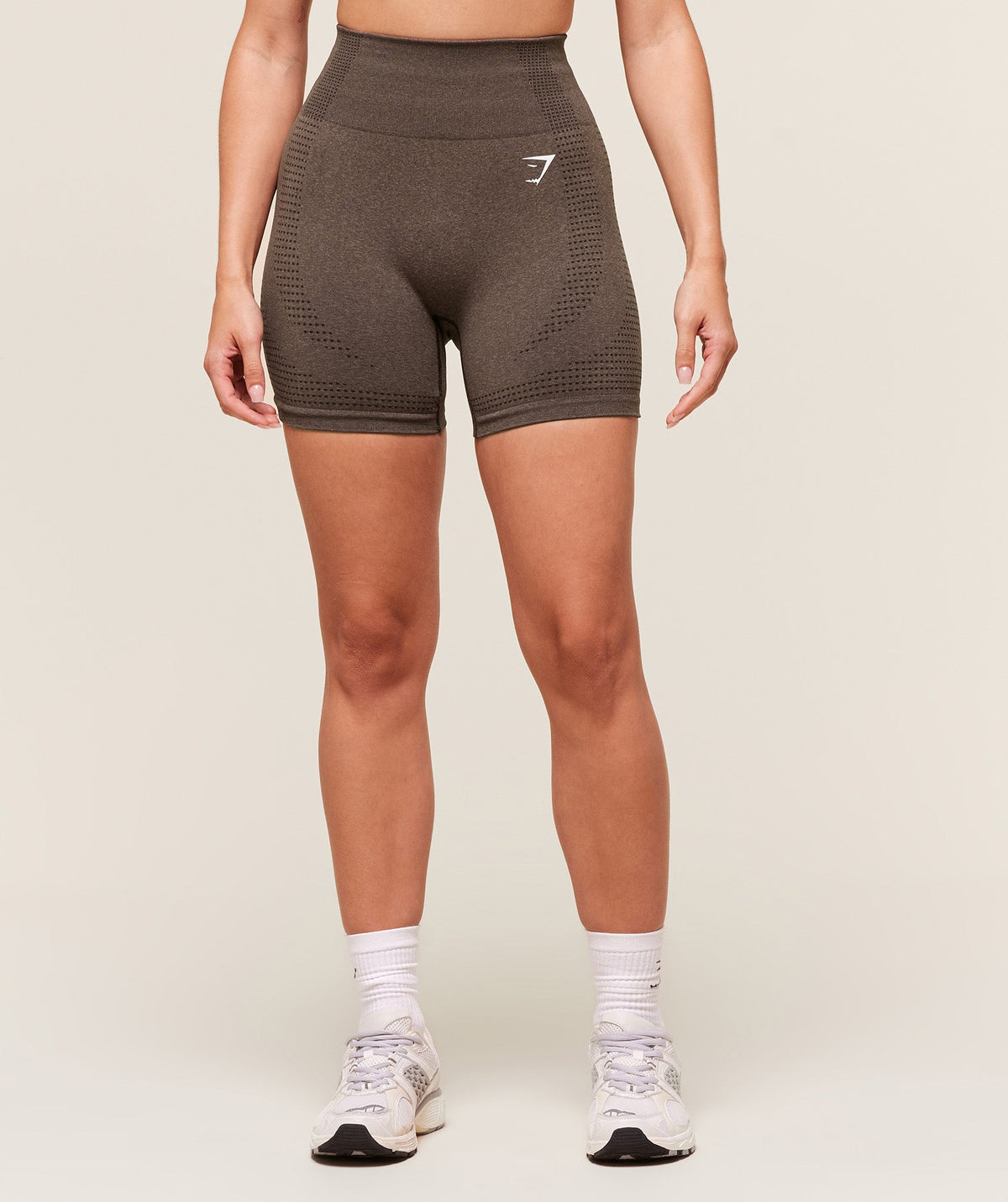 Vital Shorts - Penny Brown Marl