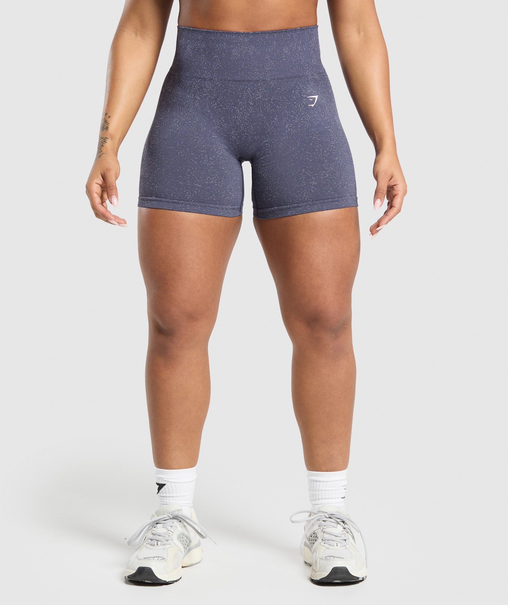 Adapt Fleck Seamless Shorts - Weighted Purple/Metal Purple