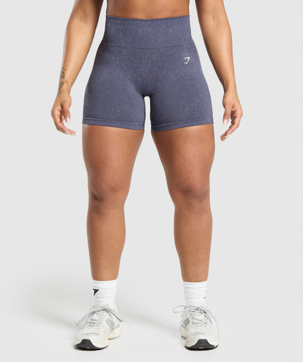 Adapt Fleck Seamless Shorts - Weighted Purple/Metal Purple