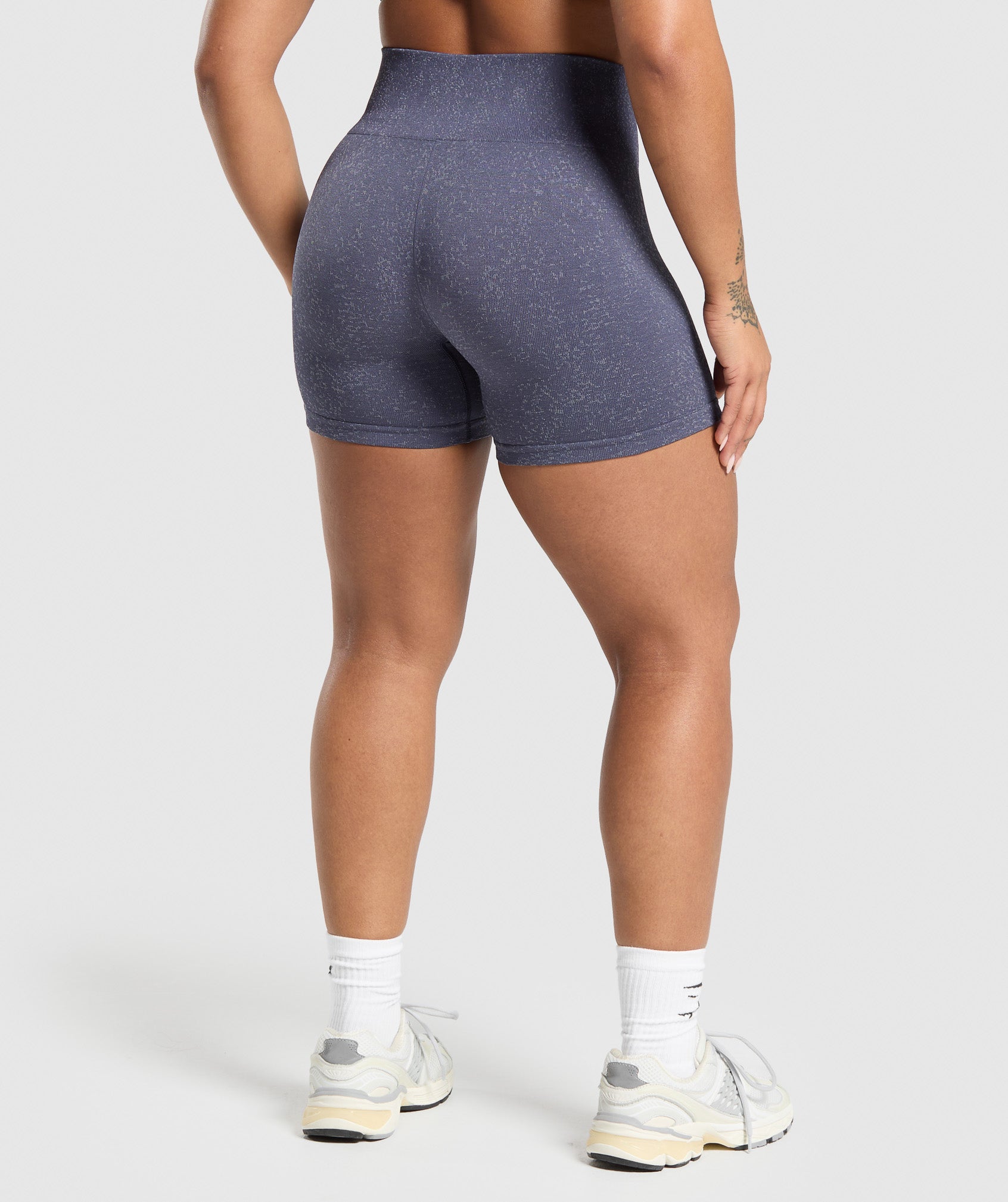 Adapt Fleck Seamless Shorts - Weighted Purple/Metal Purple