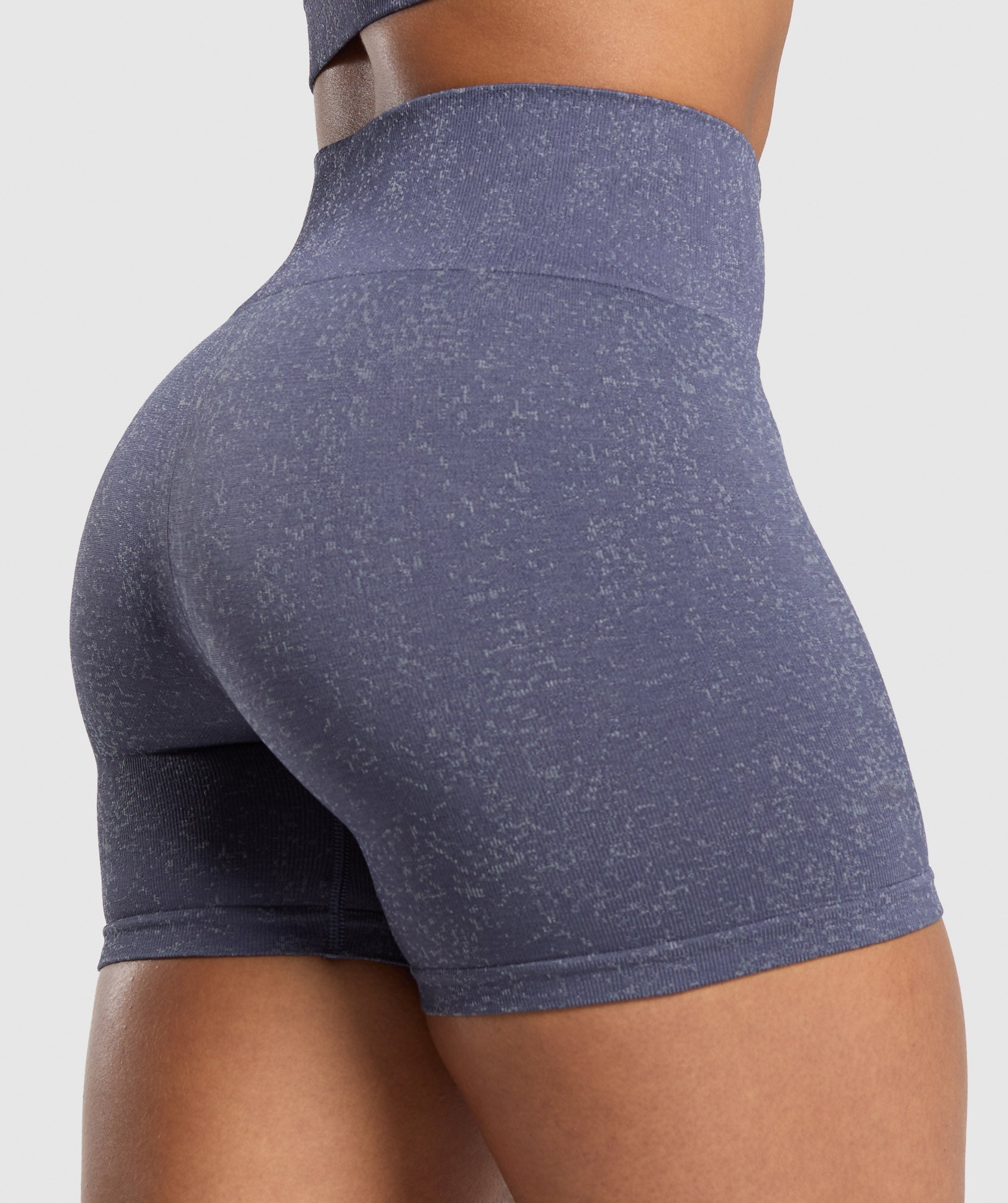 Adapt Fleck Seamless Shorts - Weighted Purple/Metal Purple