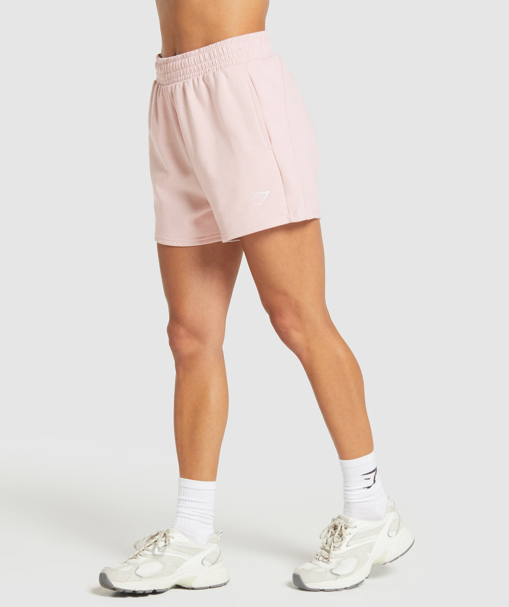 Training Fleece Shorts - Fair Pink