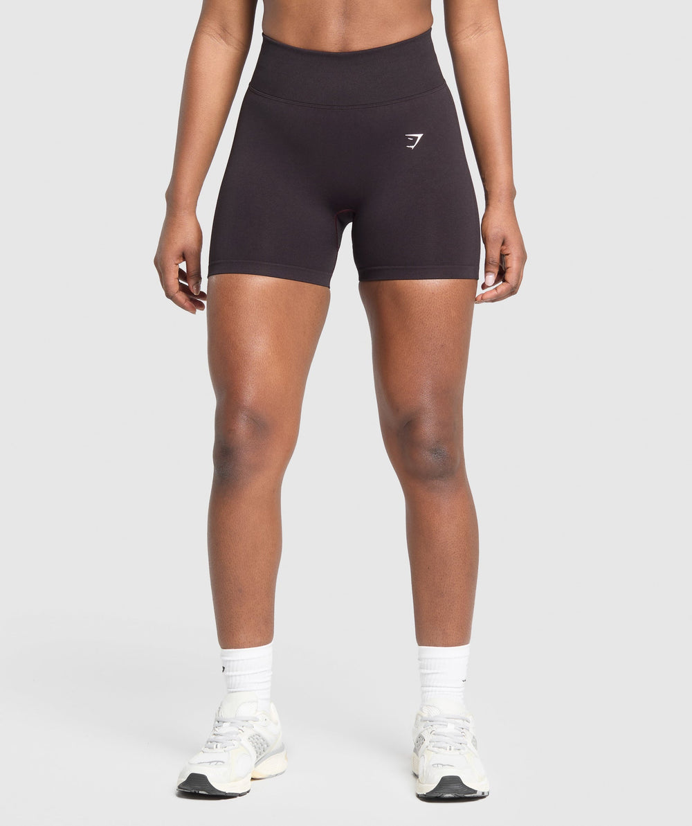 Lift Seamless Shorts - Depth Purple/Black Marl
