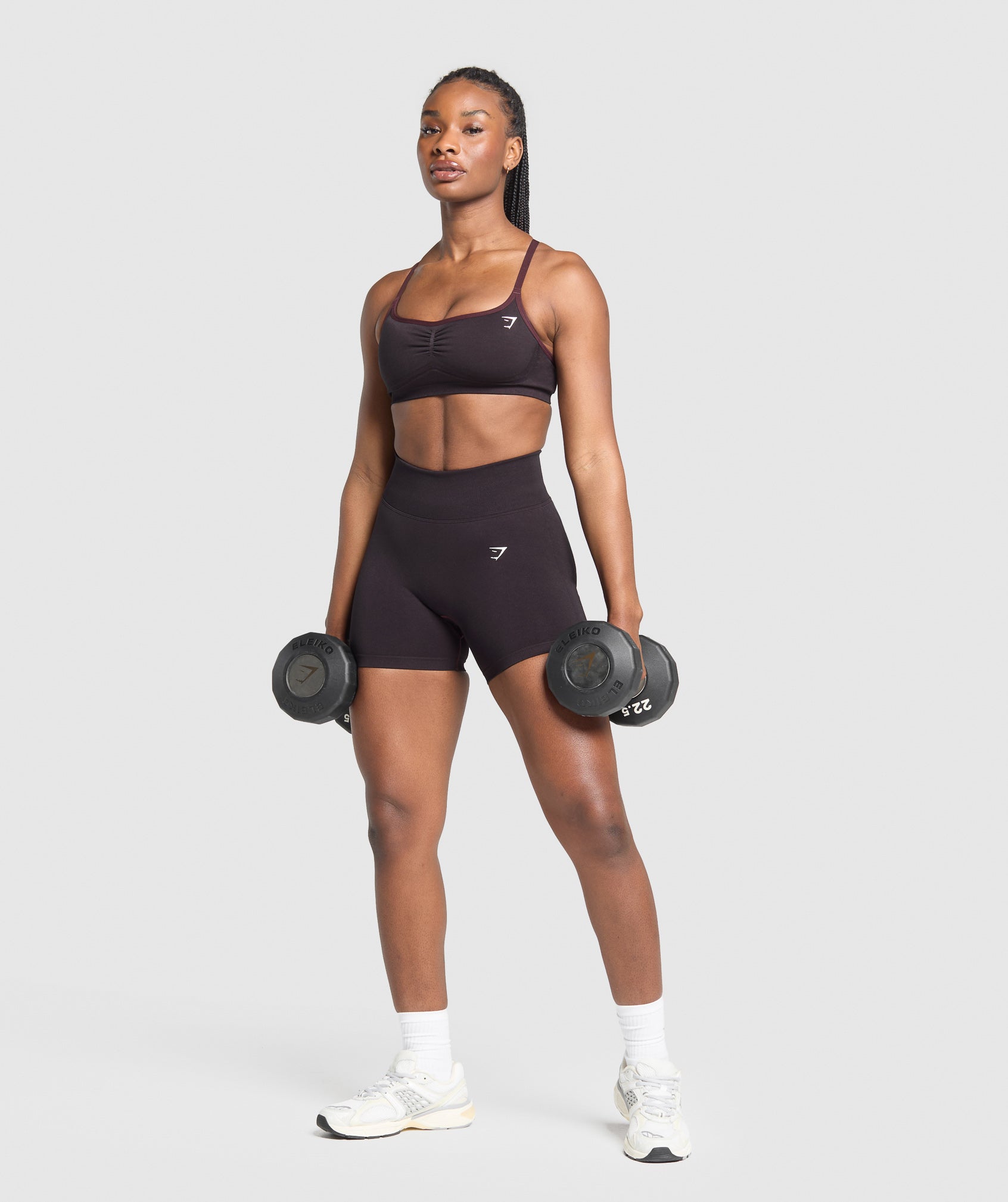Lift Seamless Shorts - Depth Purple/Black Marl