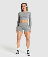 Flex Shorts - Charcoal Grey Marl