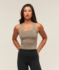 Training Racer Midi Tank - Lifestyle Brown