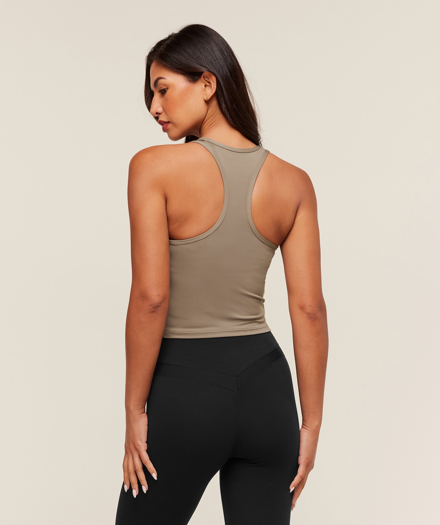 Training Racer Midi Tank - Lifestyle Brown
