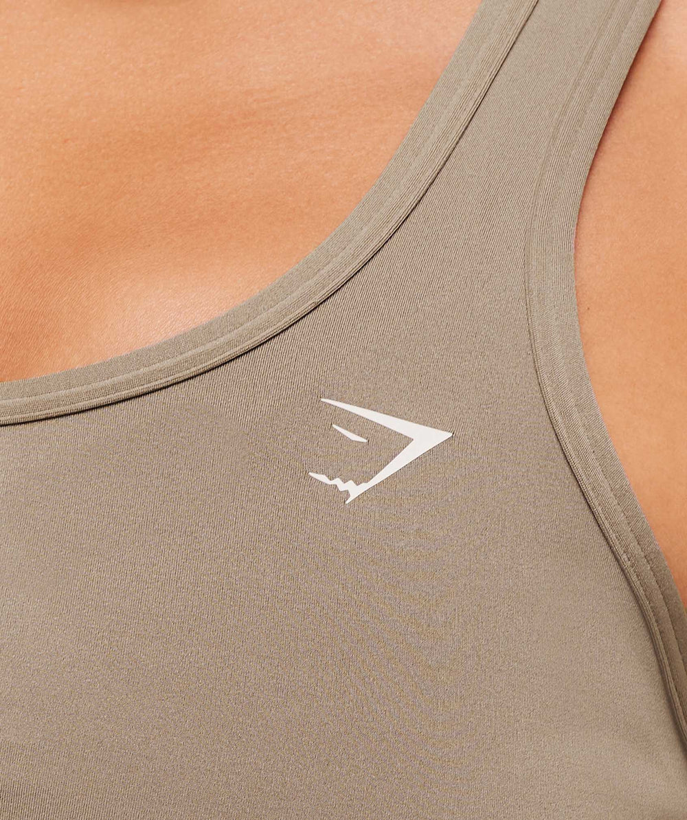 Training Racer Midi Tank - Lifestyle Brown