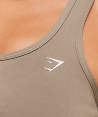 Training Racer Midi Tank - Lifestyle Brown