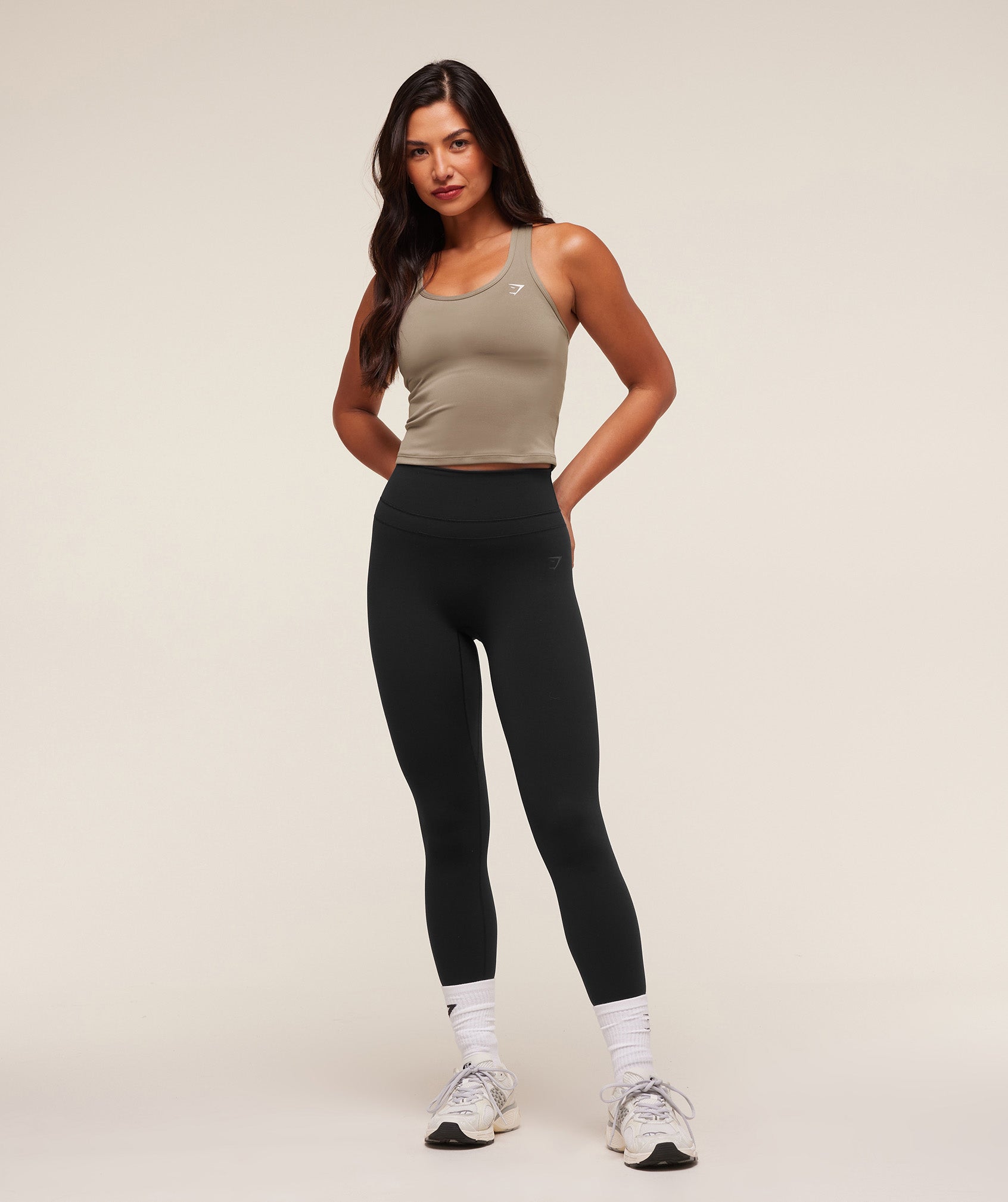 Training Racer Midi Tank - Lifestyle Brown
