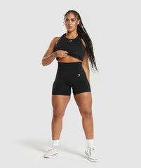 Training Cotton Tank - Black