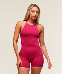 Everyday Seamless Tank With Shelf - Build Pink