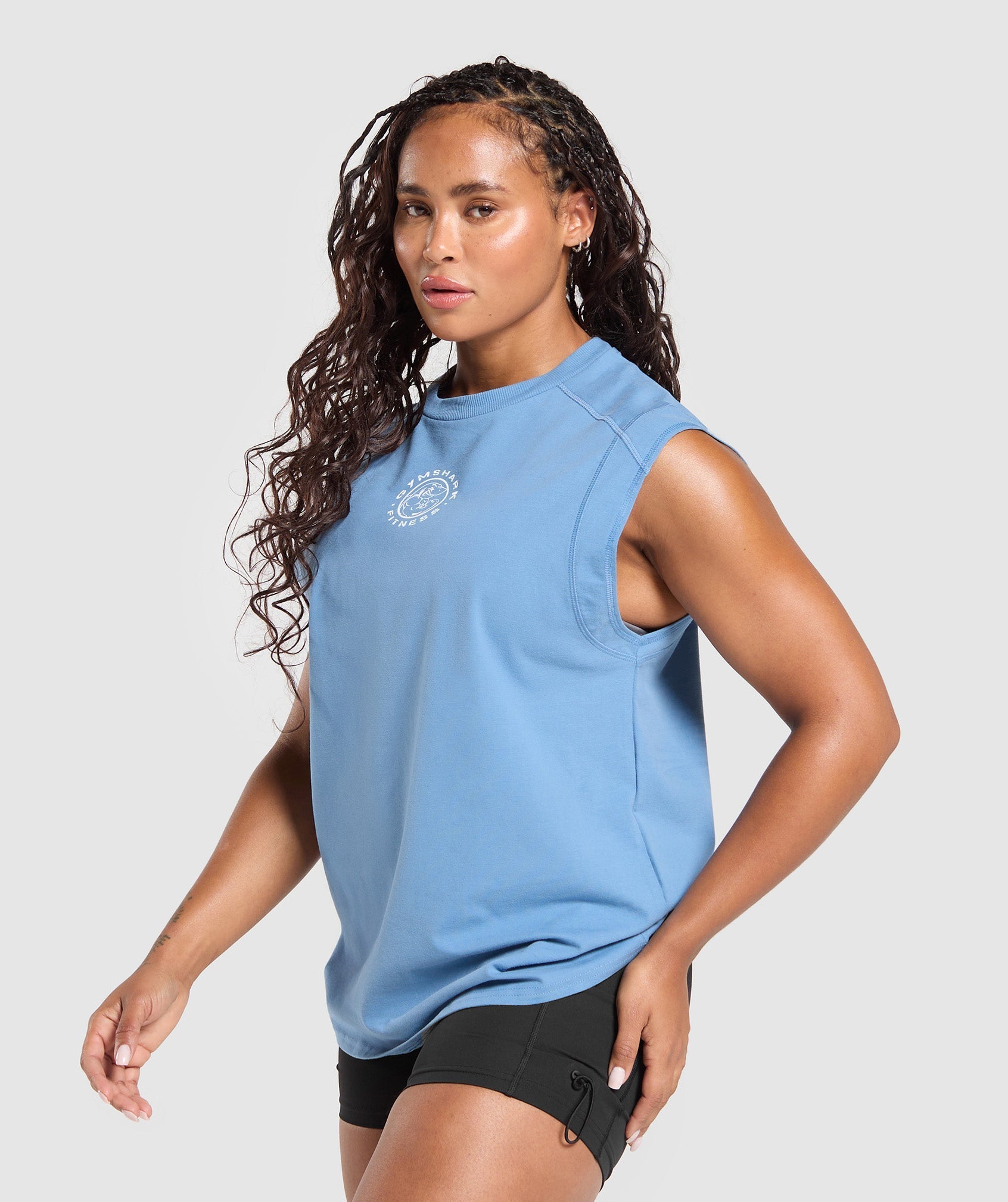 Legacy Logo Tank - Classic Blue