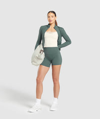 Elevate Mesh Tank With Shelf - Oat White