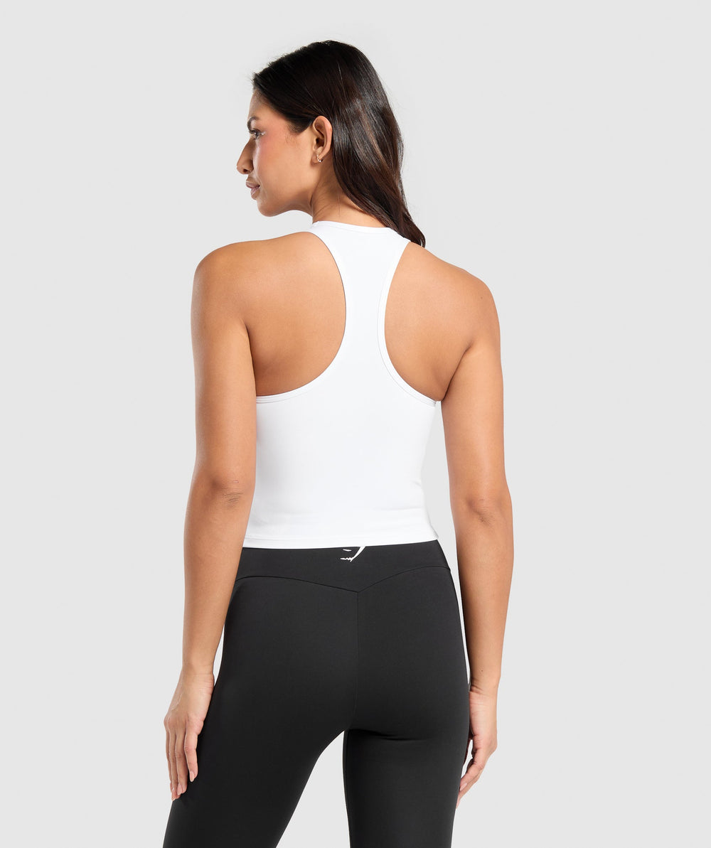 Training Racer Midi Tank - White