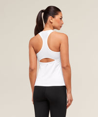 Running Back Vent Tank - White
