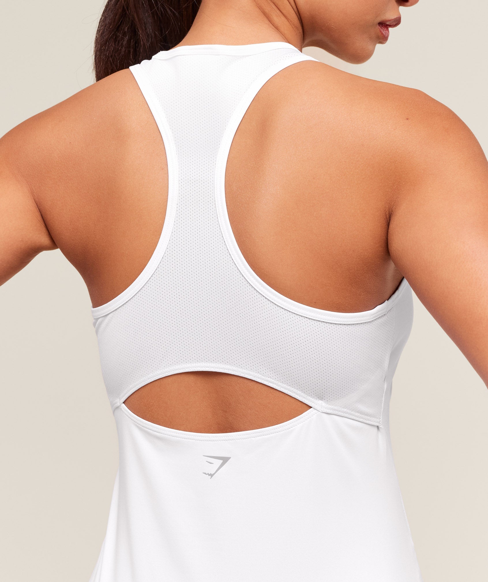 Running Back Vent Tank - White