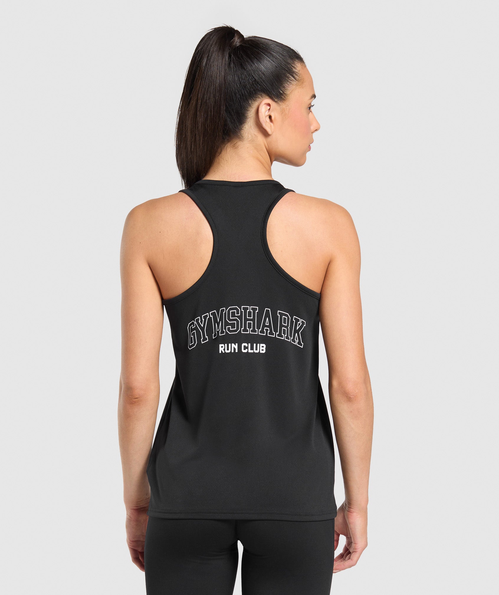 Run Club Graphic Tank - Black