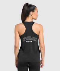 Run Club Graphic Tank - Black