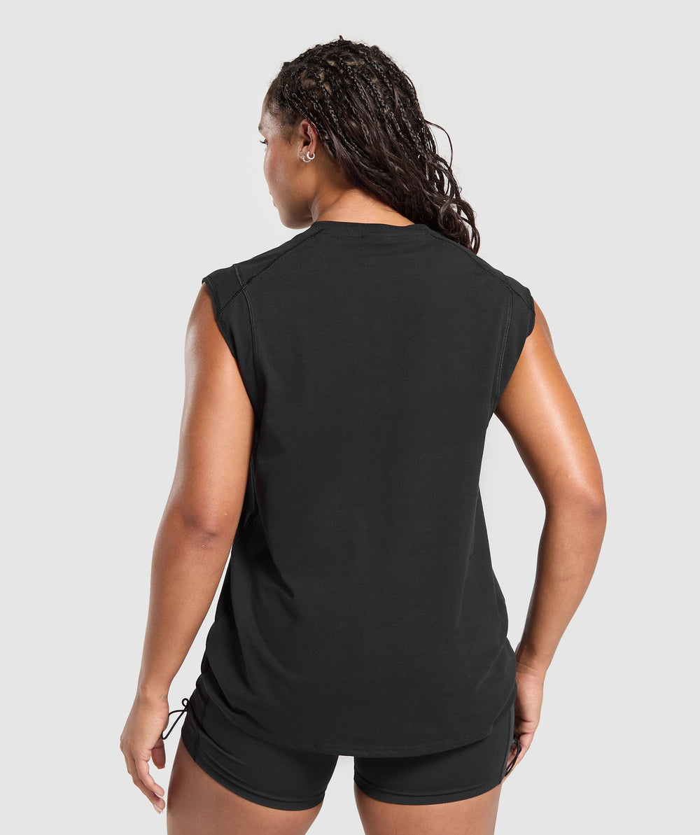 Legacy Logo Tank - Black