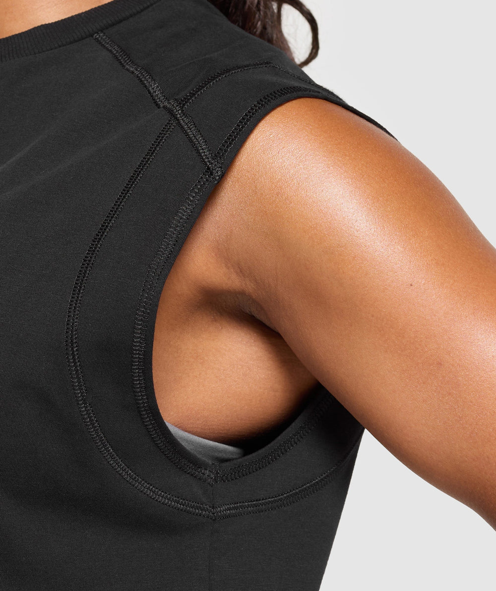 Legacy Logo Tank - Black