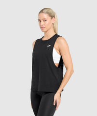 Training Drop Arm Tank - Black