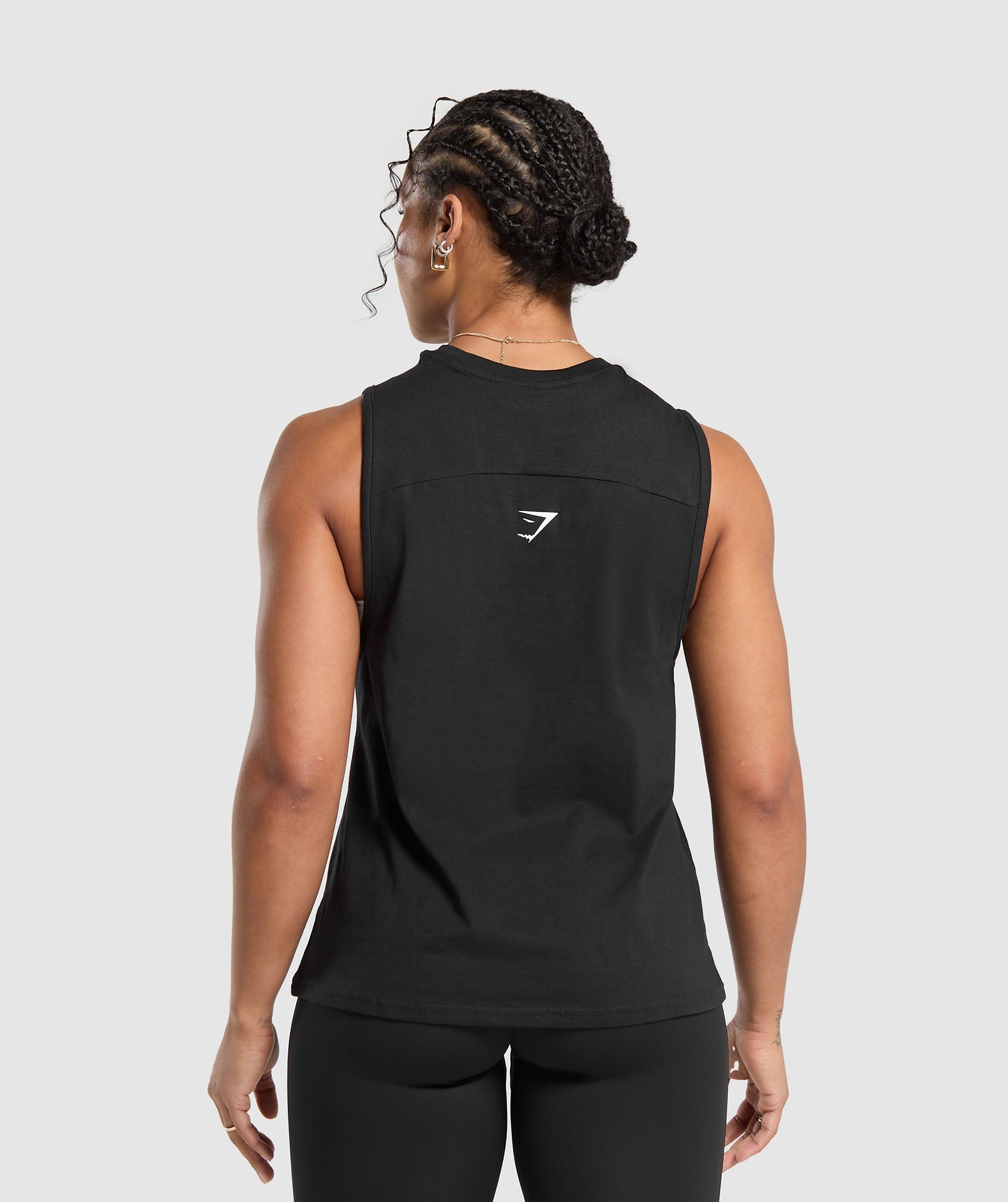 Fraction Tank - Black/White