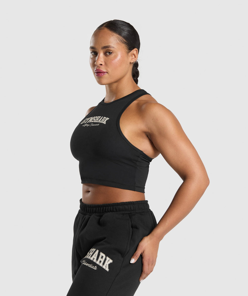Lifting Essentials Graphic Tank - Black