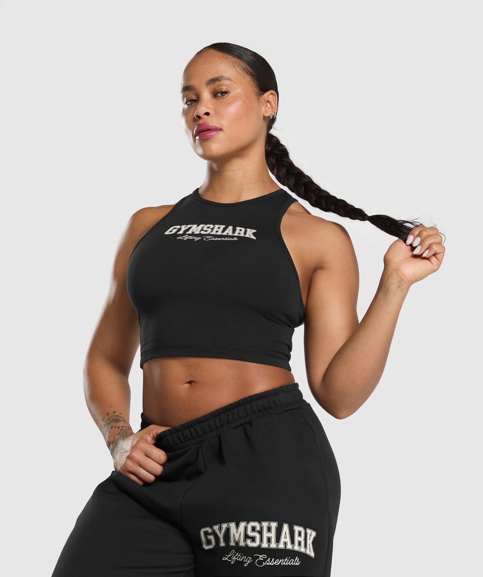 Lifting Essentials Graphic Tank - Black