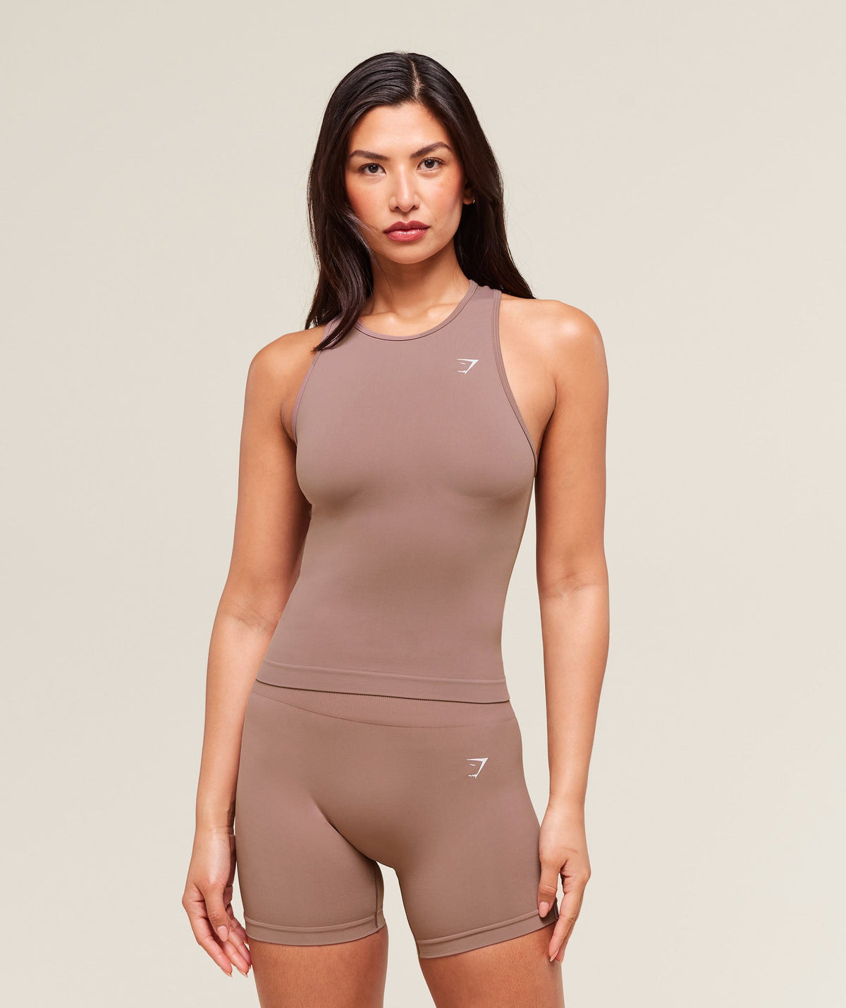 Everyday Seamless Tight Fit Tank - Chestnut Pink