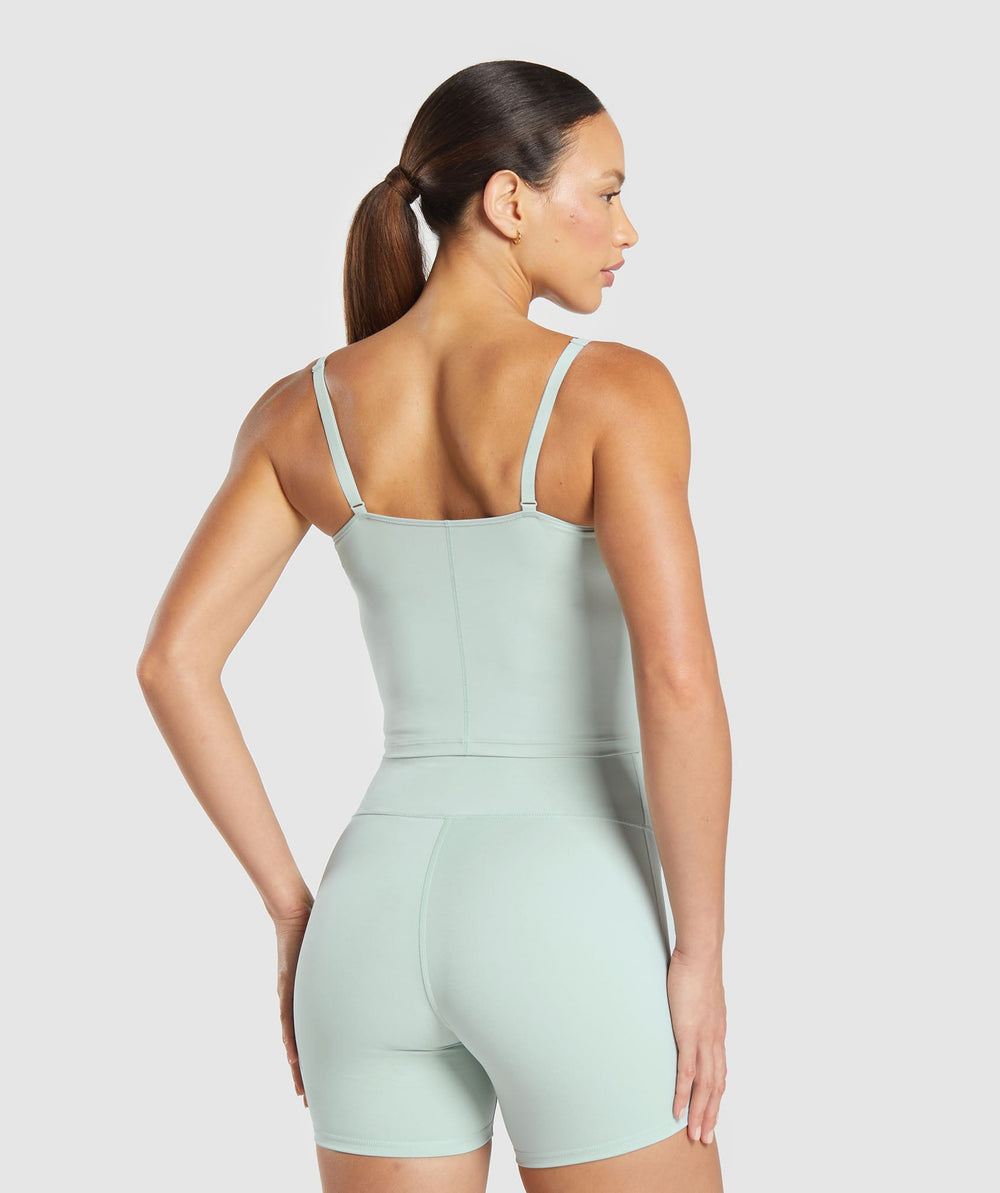 Elevate Mesh Tank With Shelf - Morning Blue