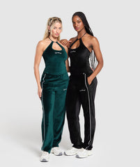 Velour Tank - Black