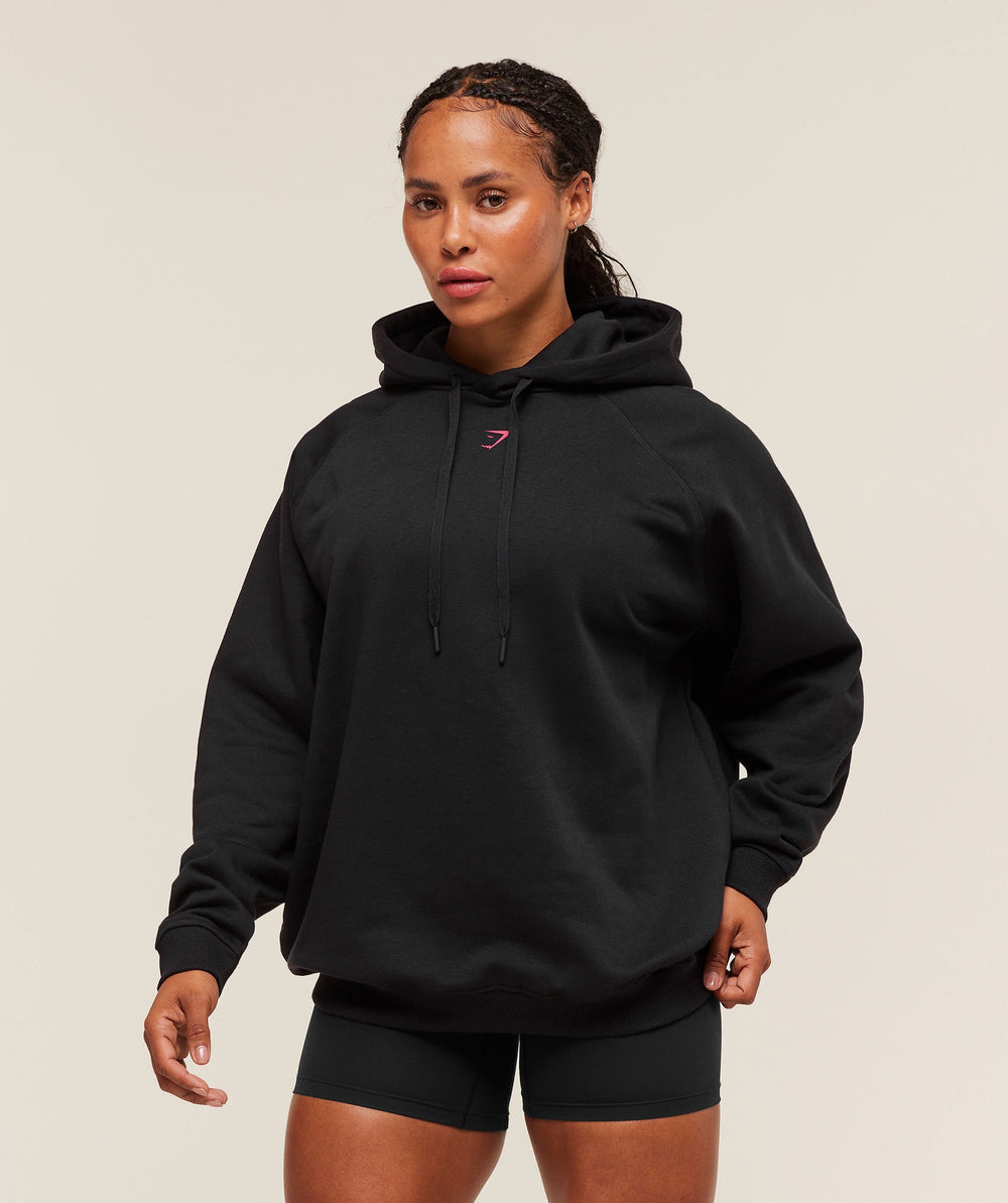 Strength Department Oversized Hoodie - Black