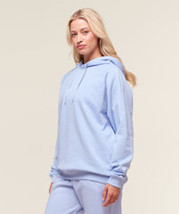 Training Oversized Fleece Hoodie - Peri Blue