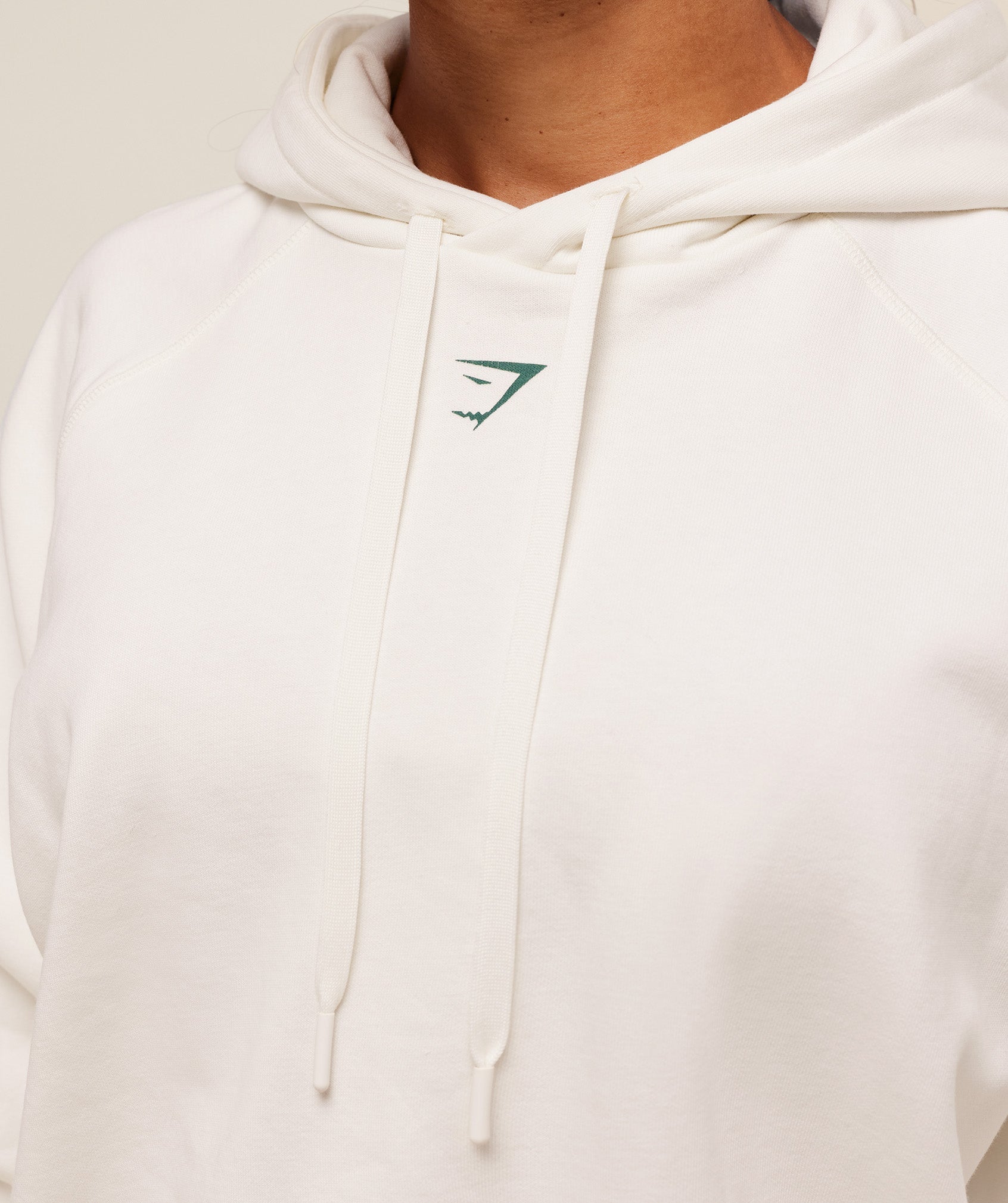 Strength Department Oversized Hoodie - Soft White