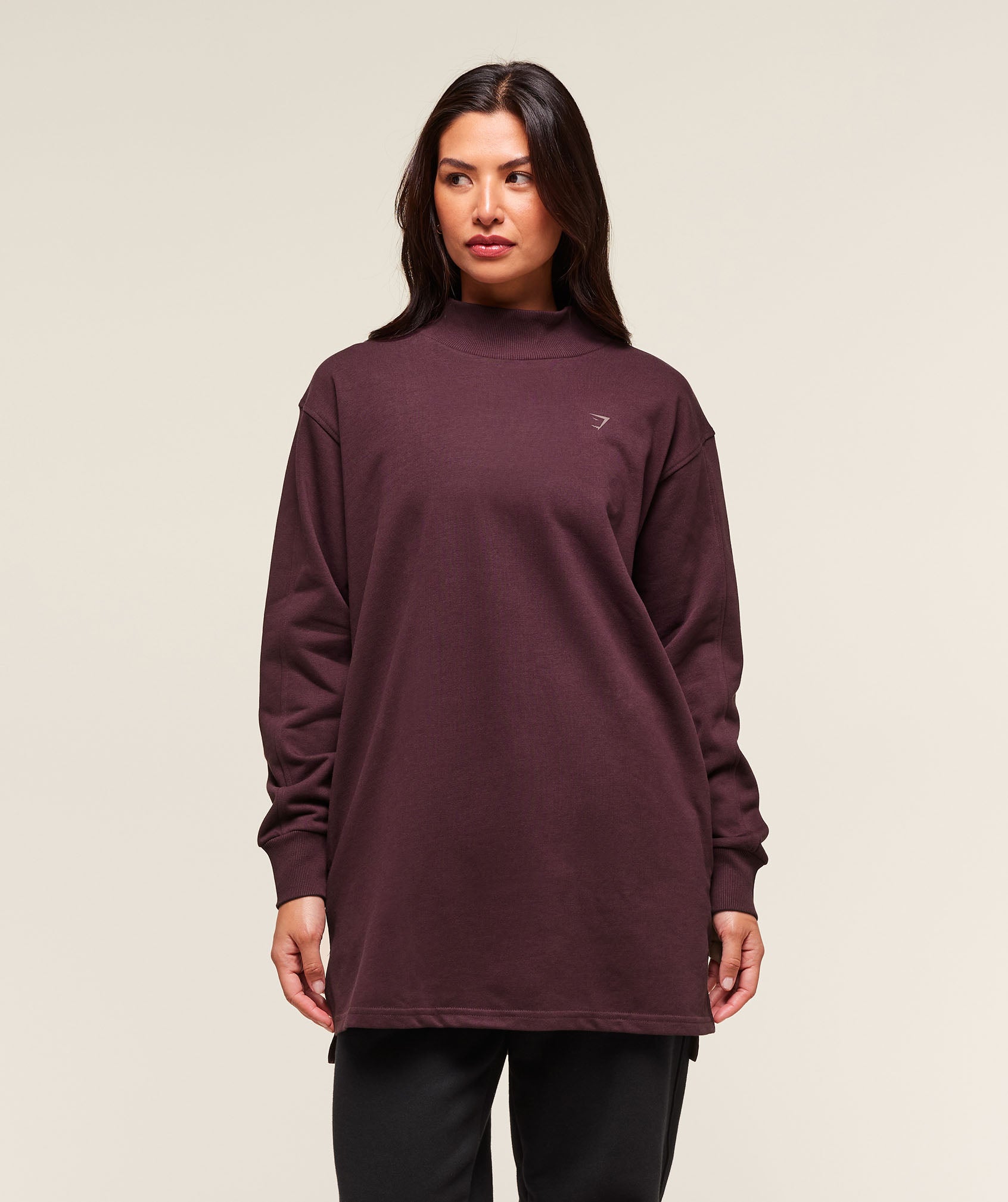 Covered Pullover - Cherry Purple
