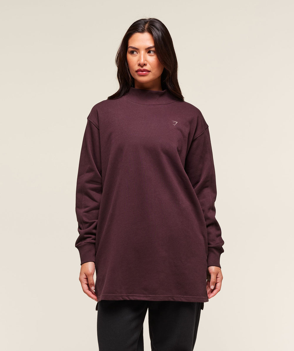 Covered Pullover - Cherry Purple